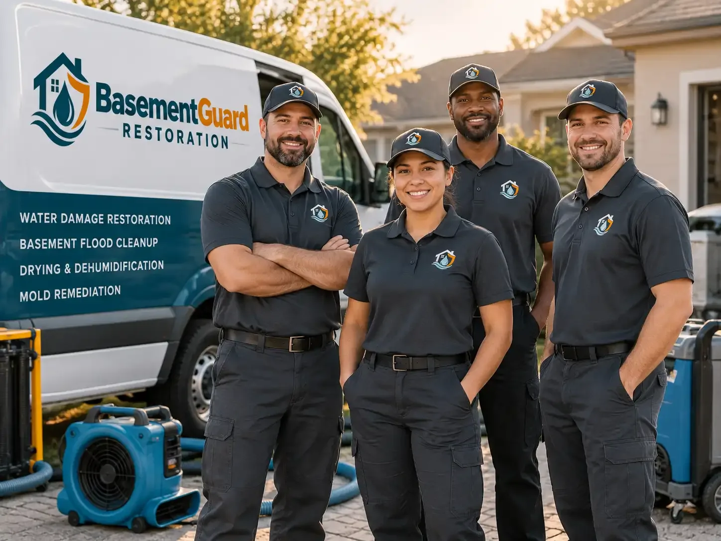 Basement Water Damage Restoration company in Barneveld, WI